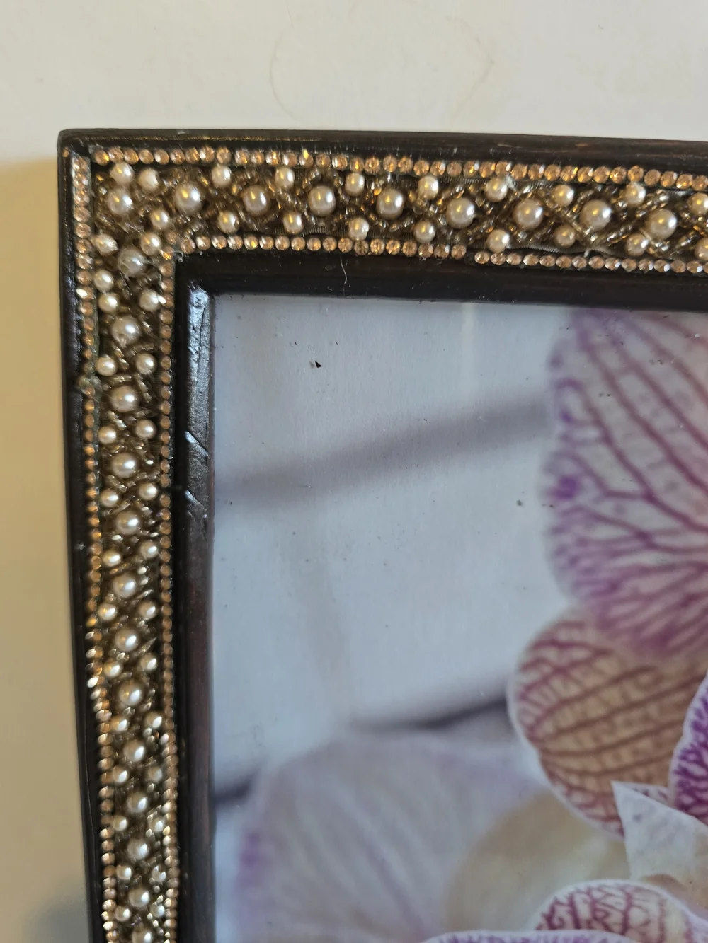 Orchid Floral Wall Art Print  Decorative Home Accent Picture Frame New 8x10 Phot