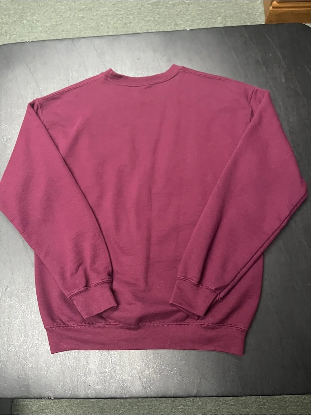J. Crew Men's Crewneck Sweater in Burgundy
