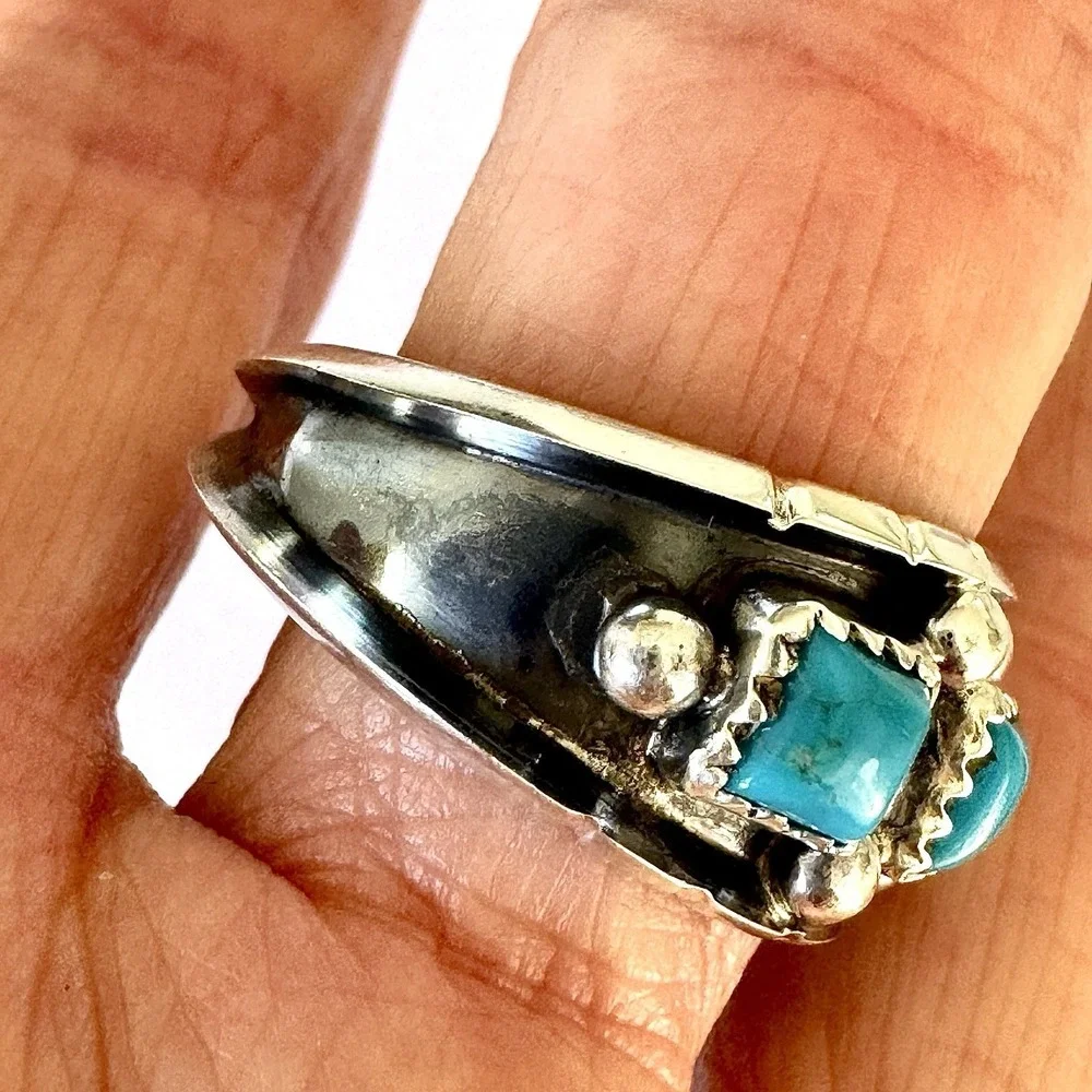 Native American Navajo Indian Turquoise Jewelry new turquoise stones