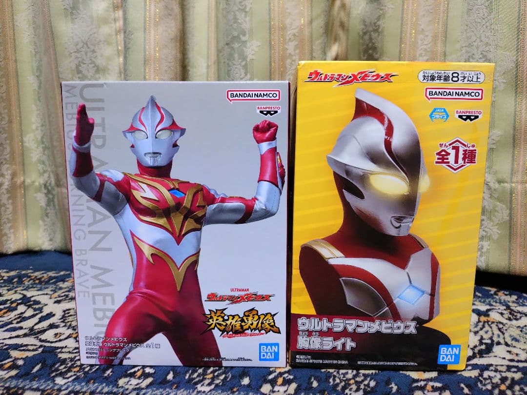 Ultraman Mebius Hero Brave Statue Bust Light